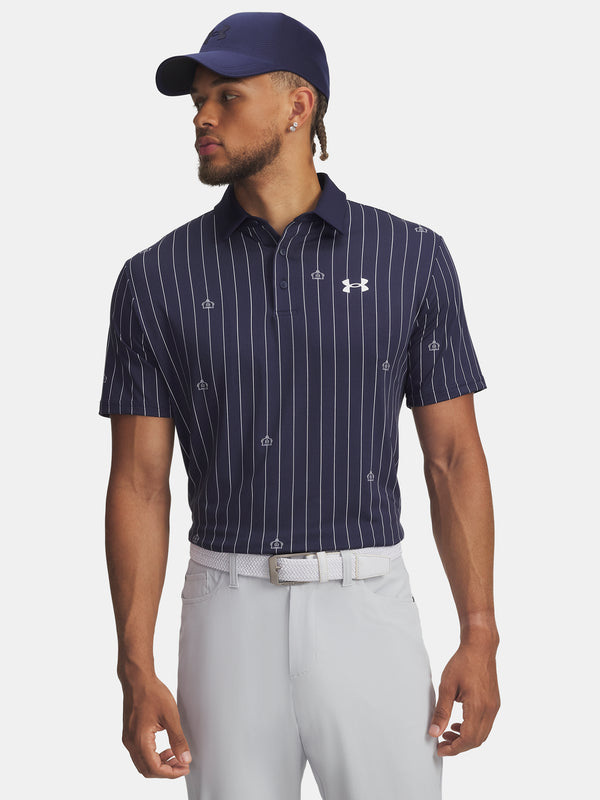 Under Armour Férfi póló UA Playoff 3.0 Printed Polo-BLU Póló