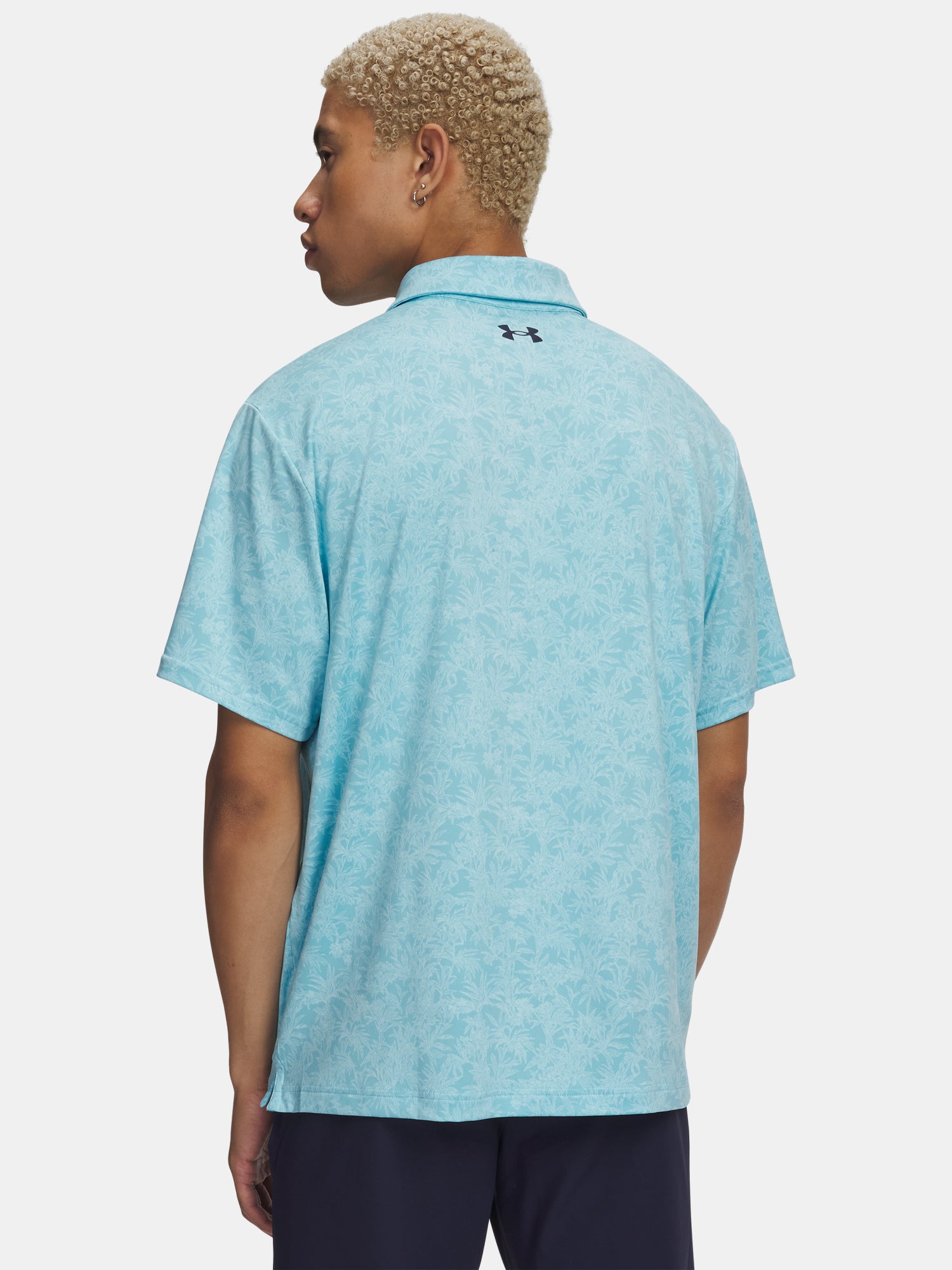 Férfi póló Under Armour UA Playoff 3.0 Printed Polo-BLU