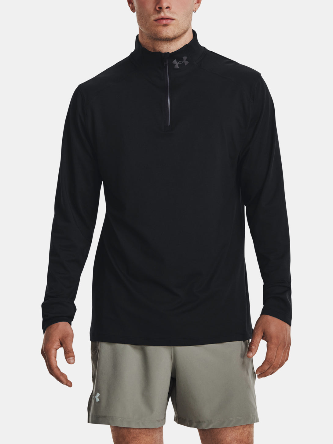 Under Armour Férfi póló QUALIFIER RUN 1/4 ZIP Pulóver