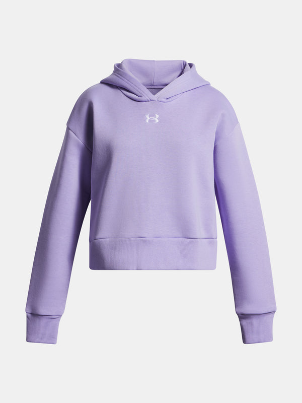 Under Armour Lány pulóver UA Rival Fleece Hoodie-PPL Pulóver