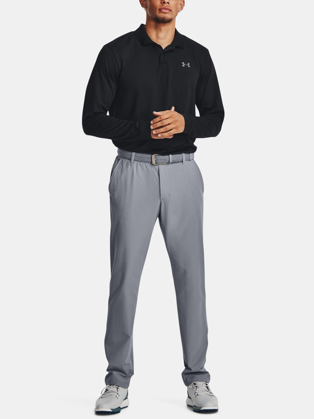 Under Armour Férfi póló UA Performance 3.0 LS Polo Hosszú ujjú póló