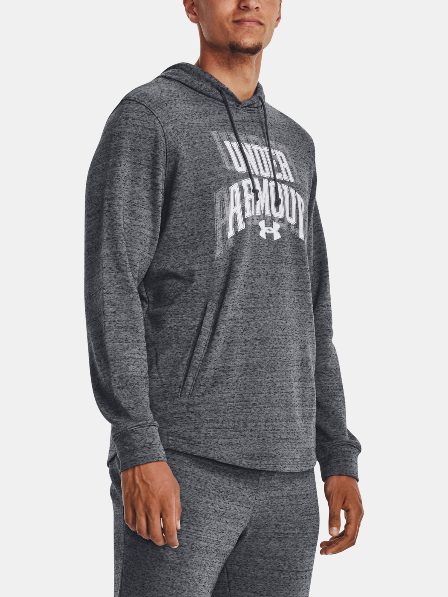 Under Armour Férfi pulóver UA Rival Terry Graphic HD Pulóver