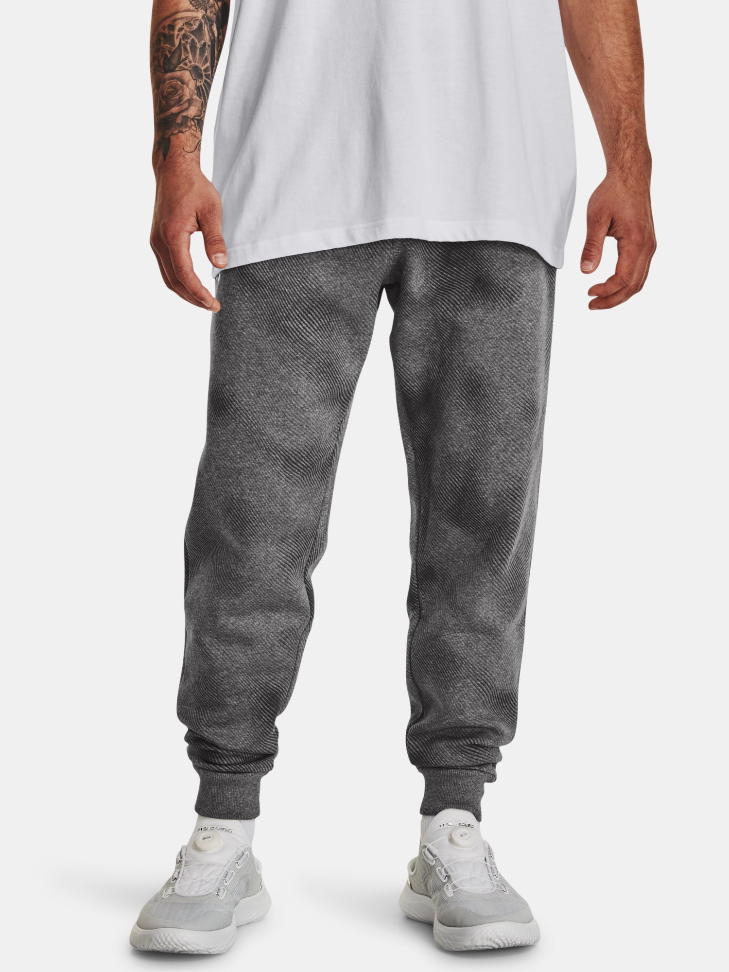 Férfi melegítõnadrág Under Armour UA Rival Fleece Printed Jgrs
