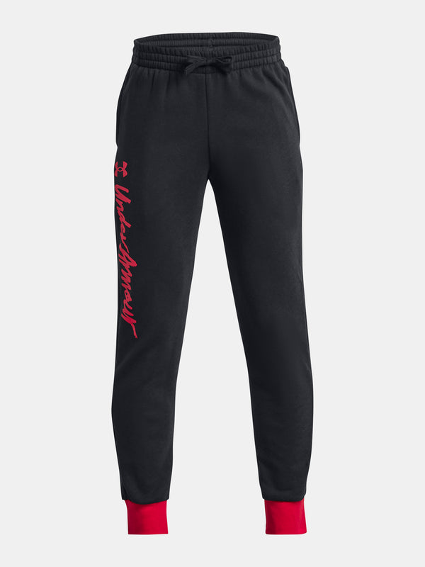 Under Armour Fiú melegítõnadrág UA Rival Fleece Script Jgrs Nadrág