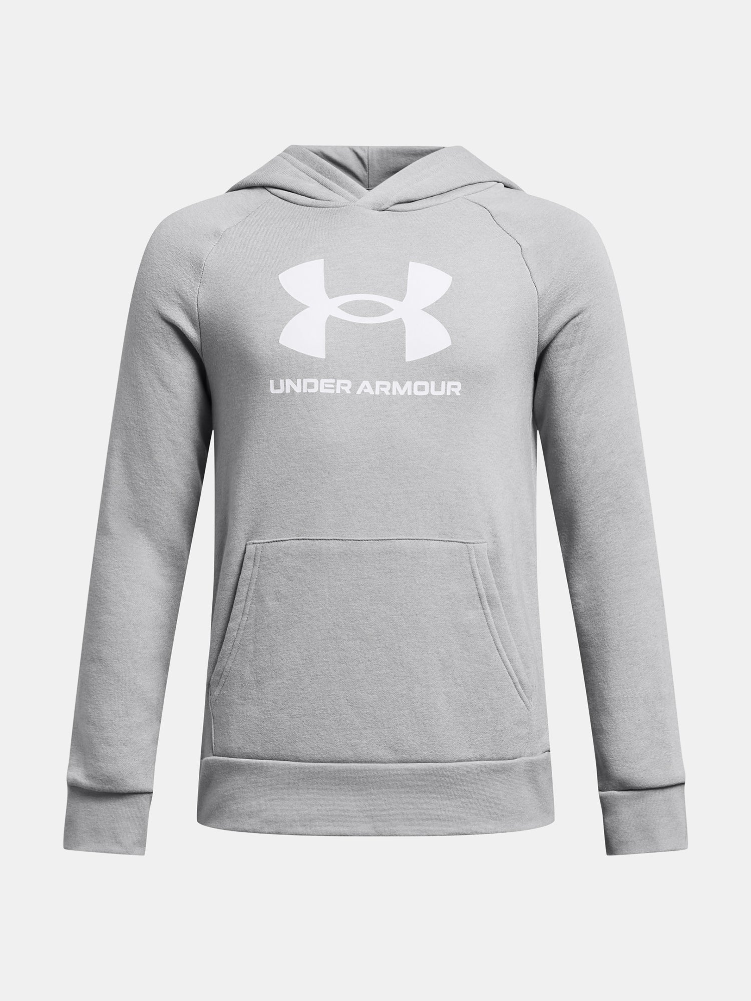 Under Armour Fiú UA Rival Fleece BL Pulóver szürke