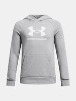 Under Armour Fiú UA Rival Fleece BL Pulóver szürke