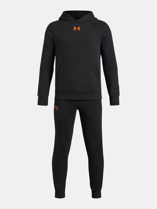 Under Armour Fiú szett UA Rival Fleece Suit-BLK Melegítő