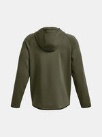 Under Armour Férfi UA Unstoppable Flc Pulóver zöld