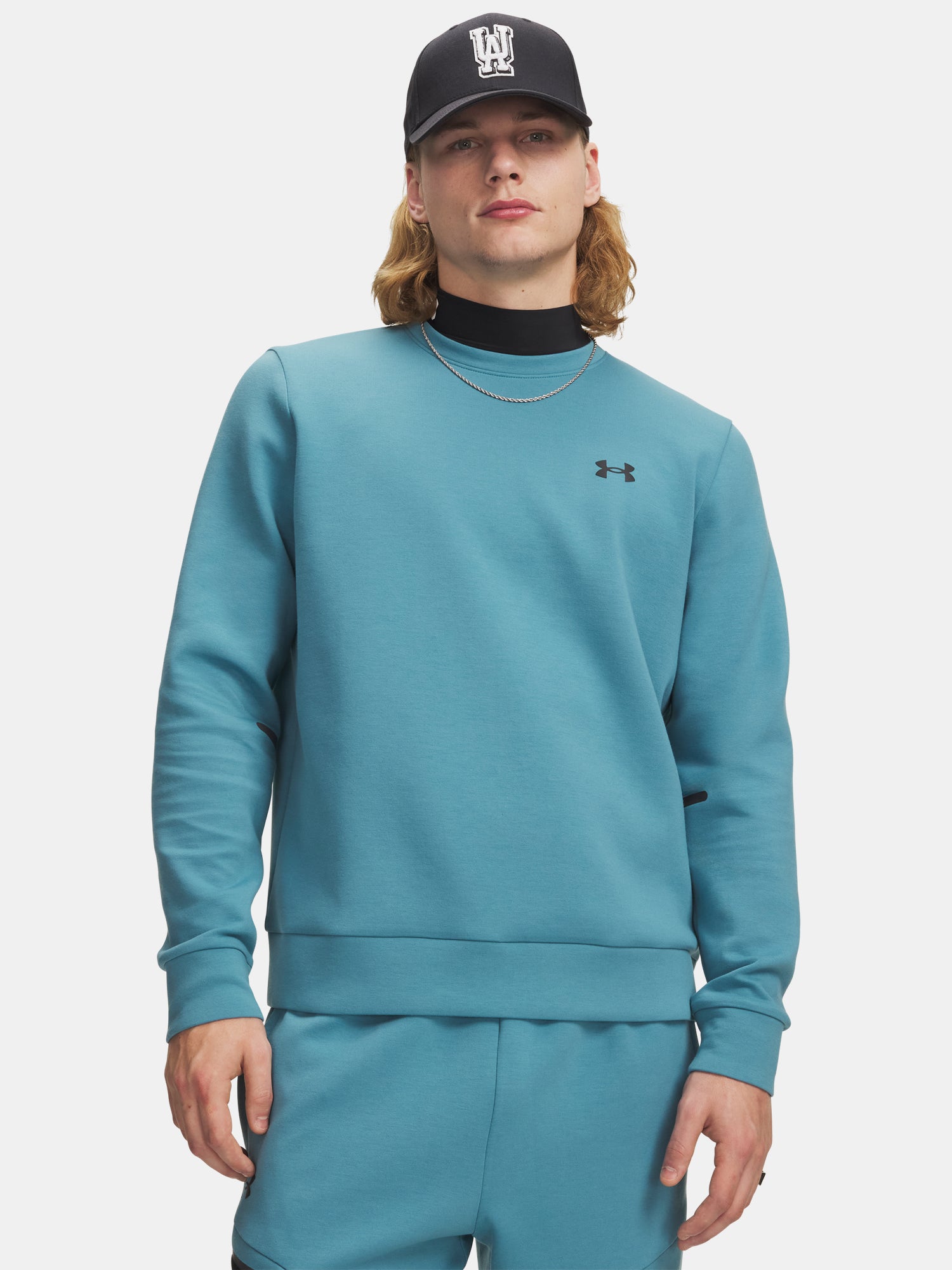 Férfi pulóver Under Armour UA Unstoppable Flc Crew