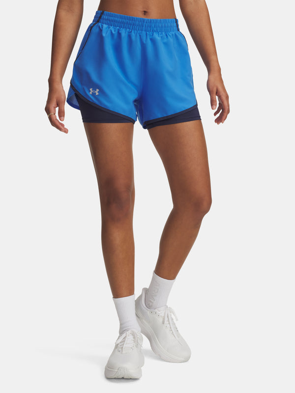 Under Armour Nõi rövidnadrág UA Fly By 2-in-1 Shorts-BLU Short