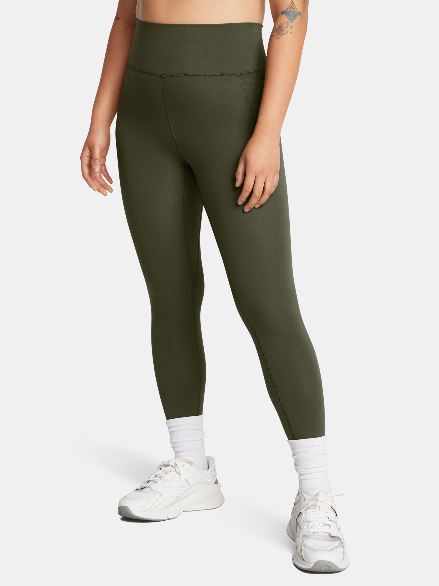 Under Armour Nõi Meridian Ankle Leg Leggings zöld