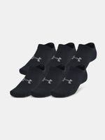 Under Armour Unisex UA Essential No Show (6 pár) Zokni fekete