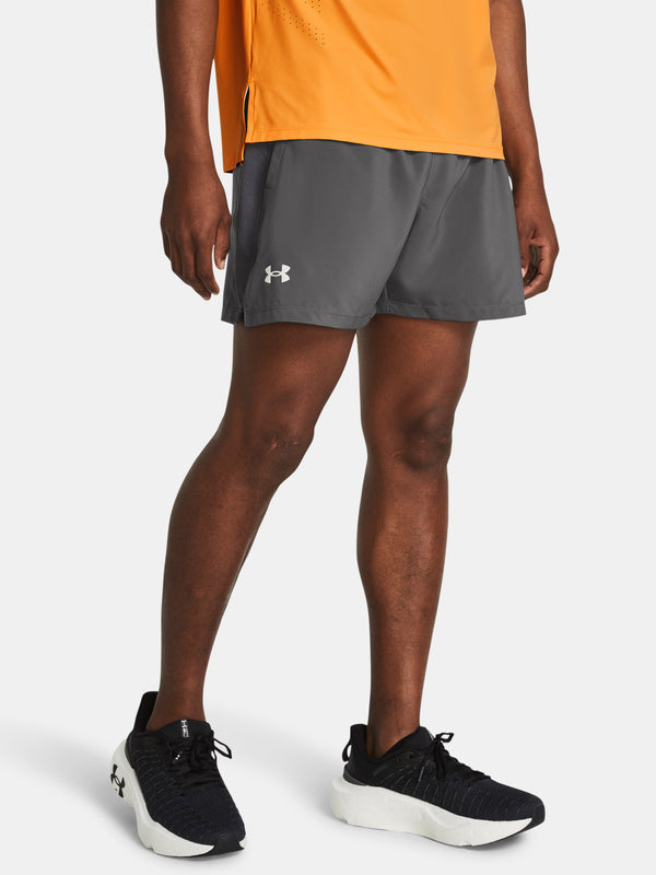 Under Armour Férfi rövidnadrág UA LAUNCH 5\'\' SHORTS-GRY (szürke) Short