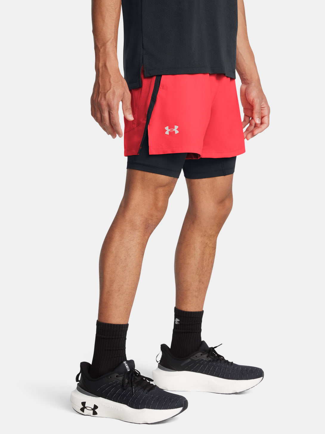 Under Armour Férfi rövidnadrág UA LAUNCH 5\'\' 2-IN-1 SHORTS Short