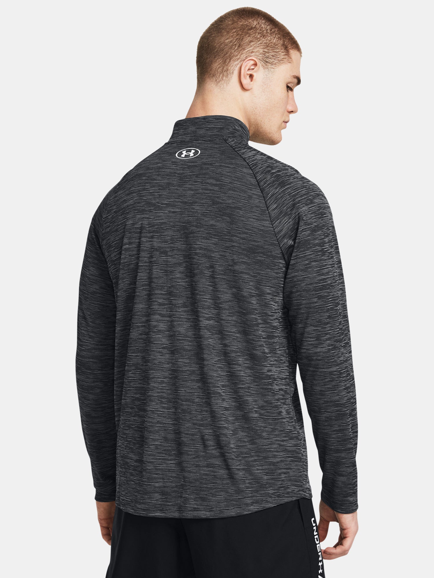 Férfi Under Armour UA Tech Textured 1/2 Zip póló