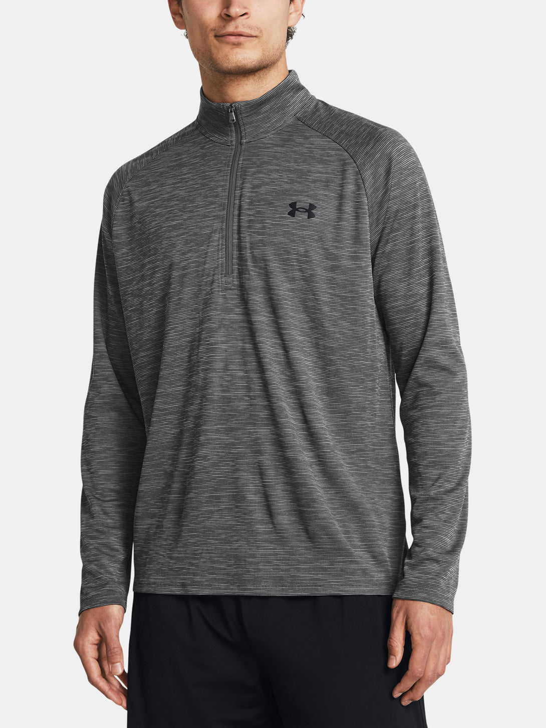 Under Armour Férfi UA Tech Textured 1/2 Zip póló Hosszú ujjú póló