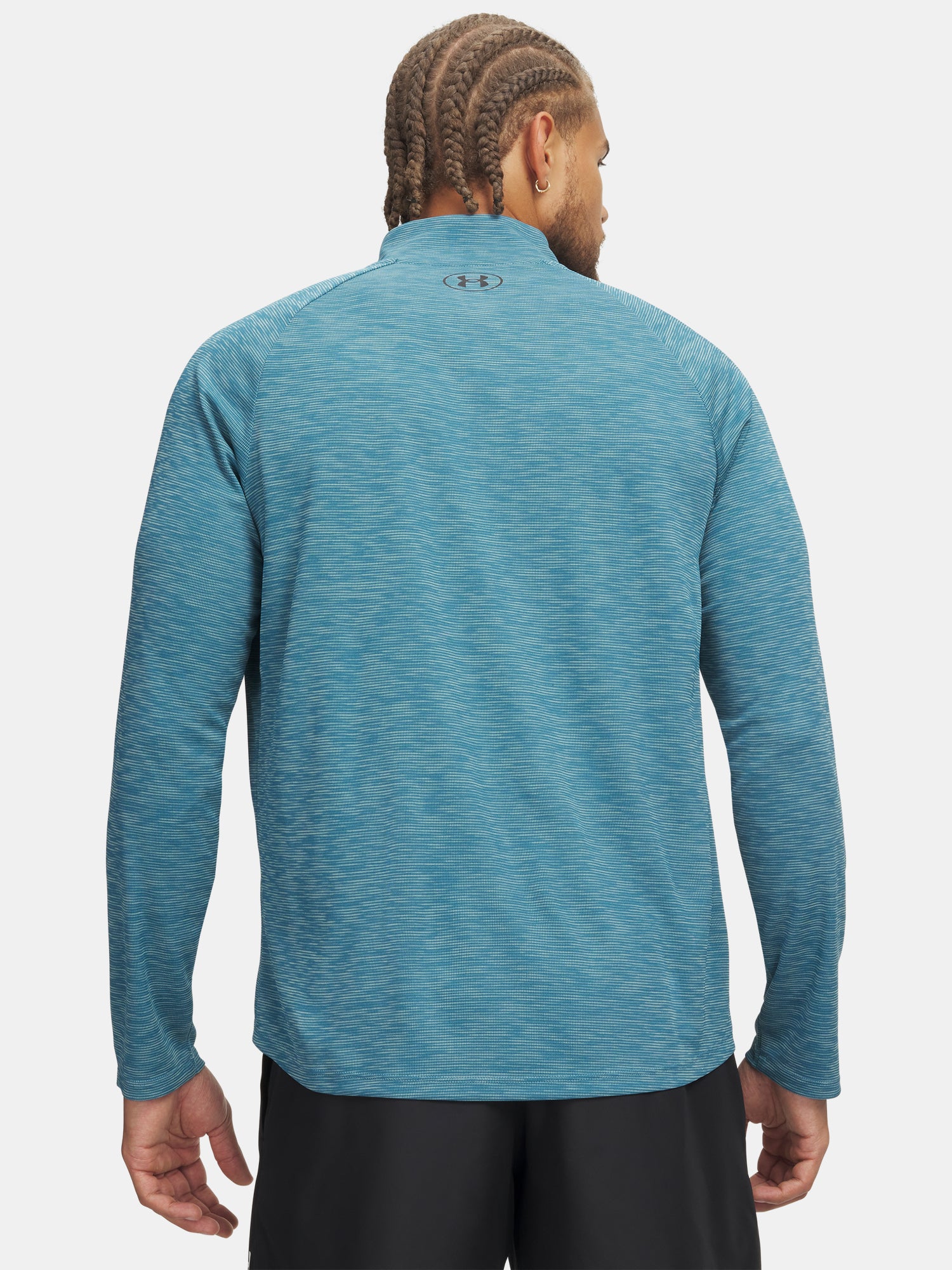 Férfi Under Armour UA Tech Textured 1/2 Zip póló
