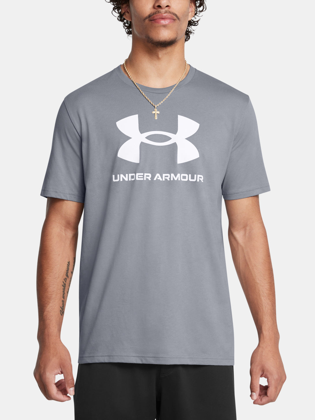Under Armour Férfi póló UA SPORTSTYLE LOGO UPDATE SS Póló