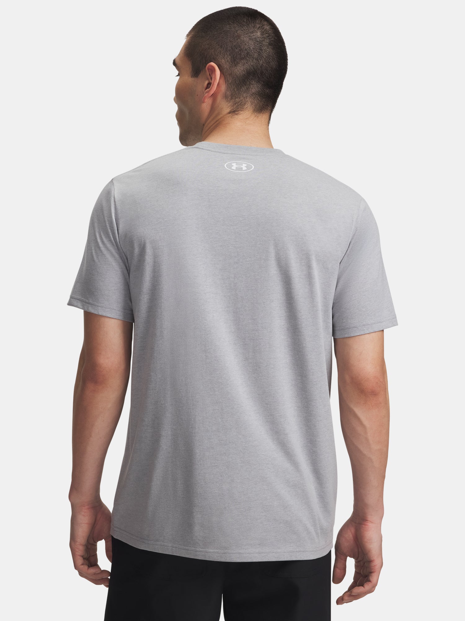 Férfi Under Armour UA SPORTSTYLE LOGO UPDATE SS-GRY póló