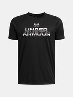 Fiú Under Armour UA Tech Split Wordmark SS póló