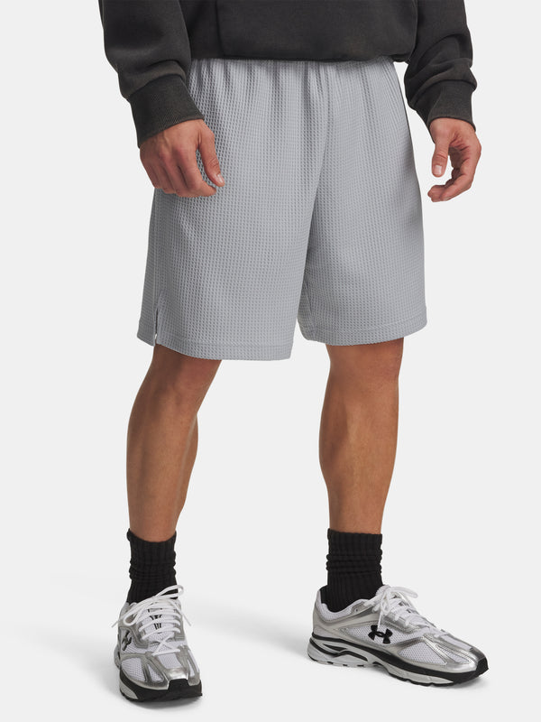 Under Armour Férfi UA Rival Waffle Short-GRY rövidnadrág Short