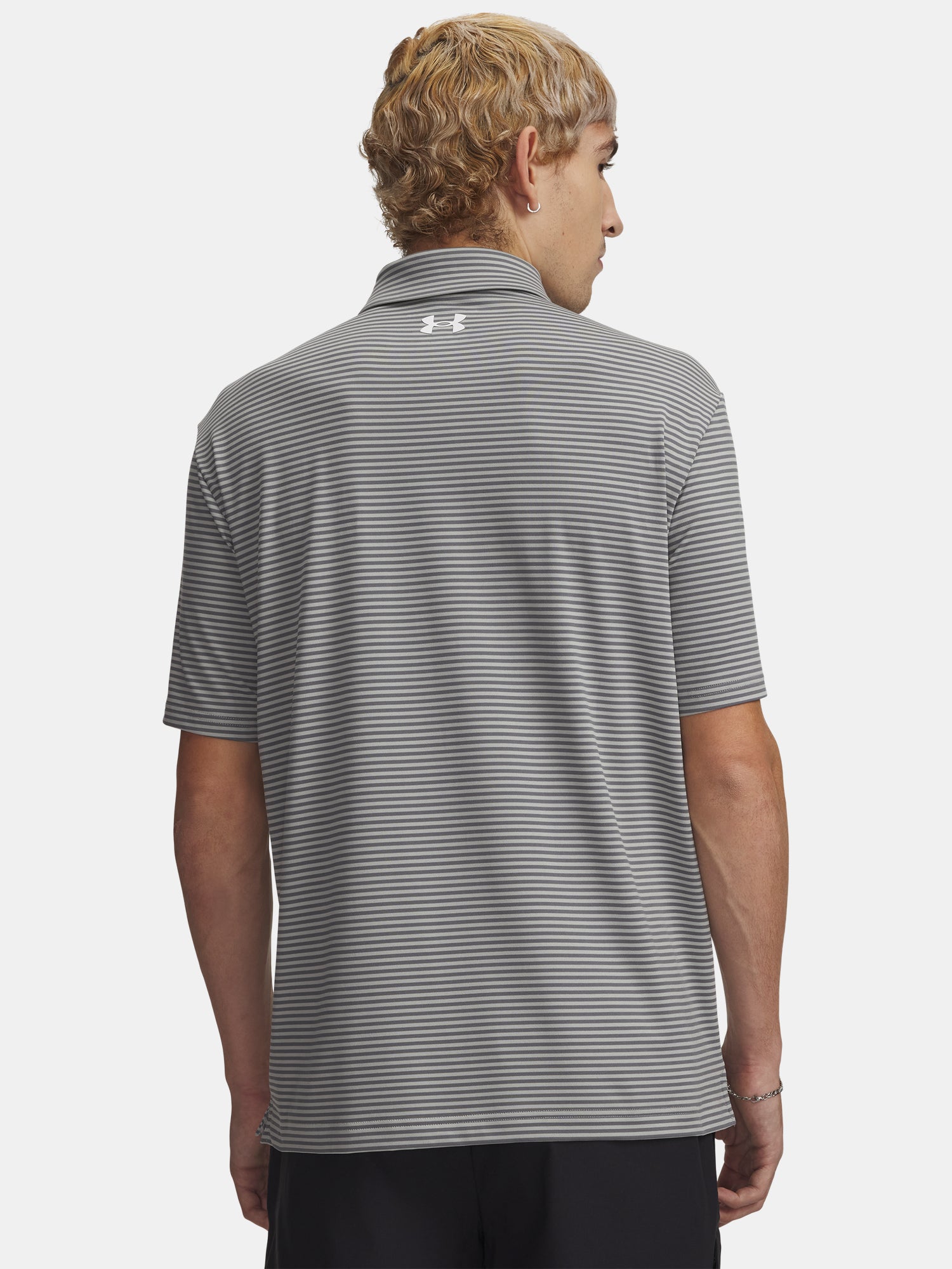 Férfi Under Armour UA Plyoff 3.0 Stripe Polo LB póló