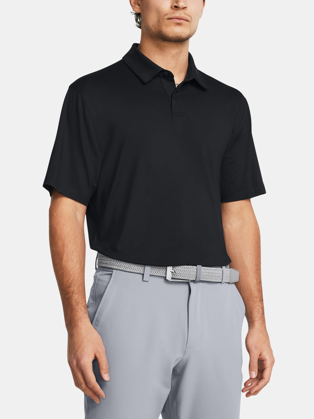 Under Armour Férfi póló UA T2G Polo LB-BLK Short