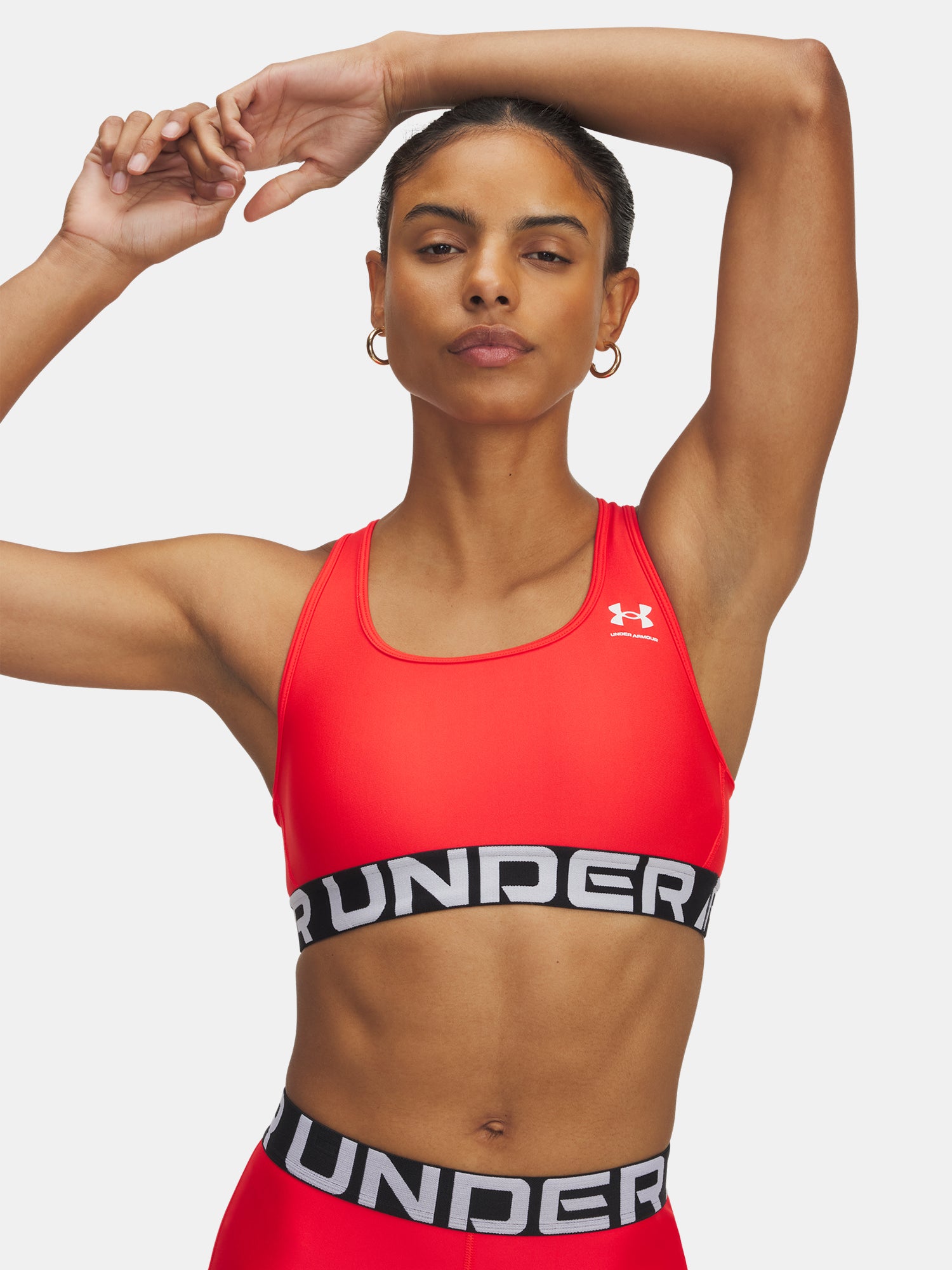 Under Armour Nõi UA HG Mid Branded-RED sportmelltartó Sportmelltartó
