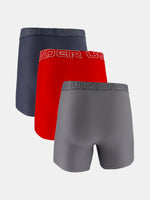Férfi boxer Under Armour Ua Performance Tech - Solid 6in - 3pk
