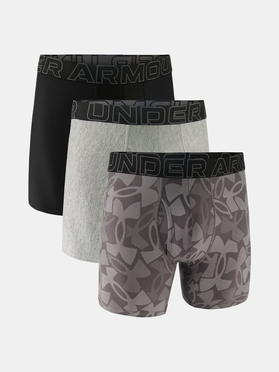 Under Armour Férfi boxer M UA Perf Tech Nov 6in (3db) Fehérnemű