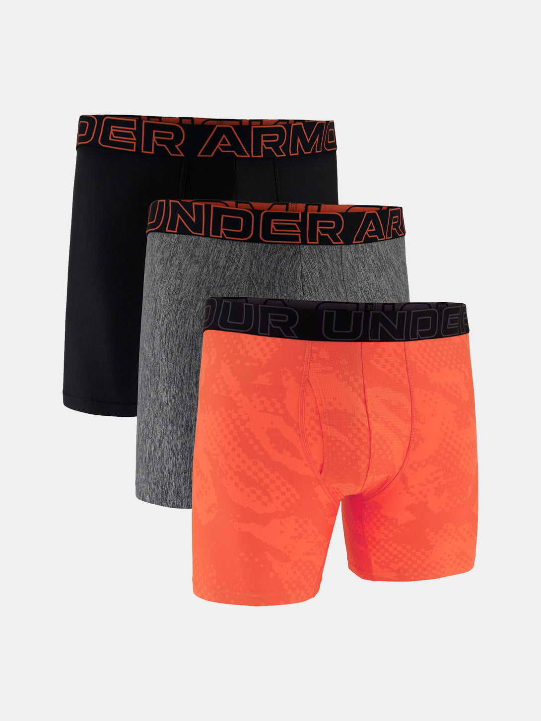 Under Armour Férfi boxer M UA Perf Tech Nov 6in (3db) Fehérnemű