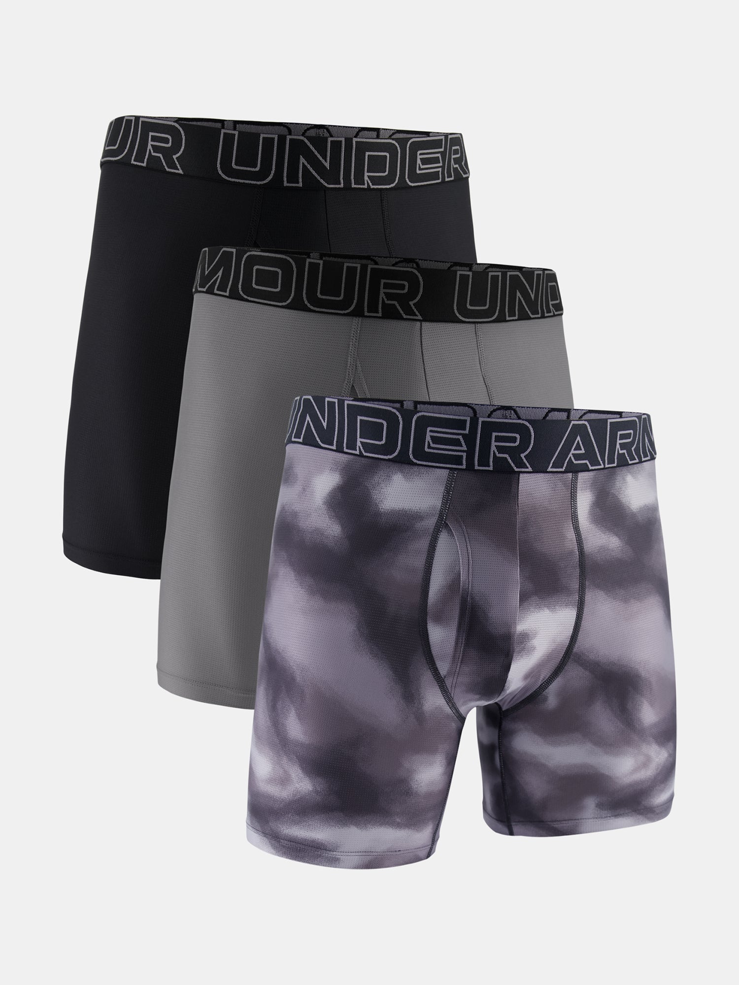 Under Armour Férfi M UA Perf Tech Mesh boxeralsó (3db) Fehérnemű