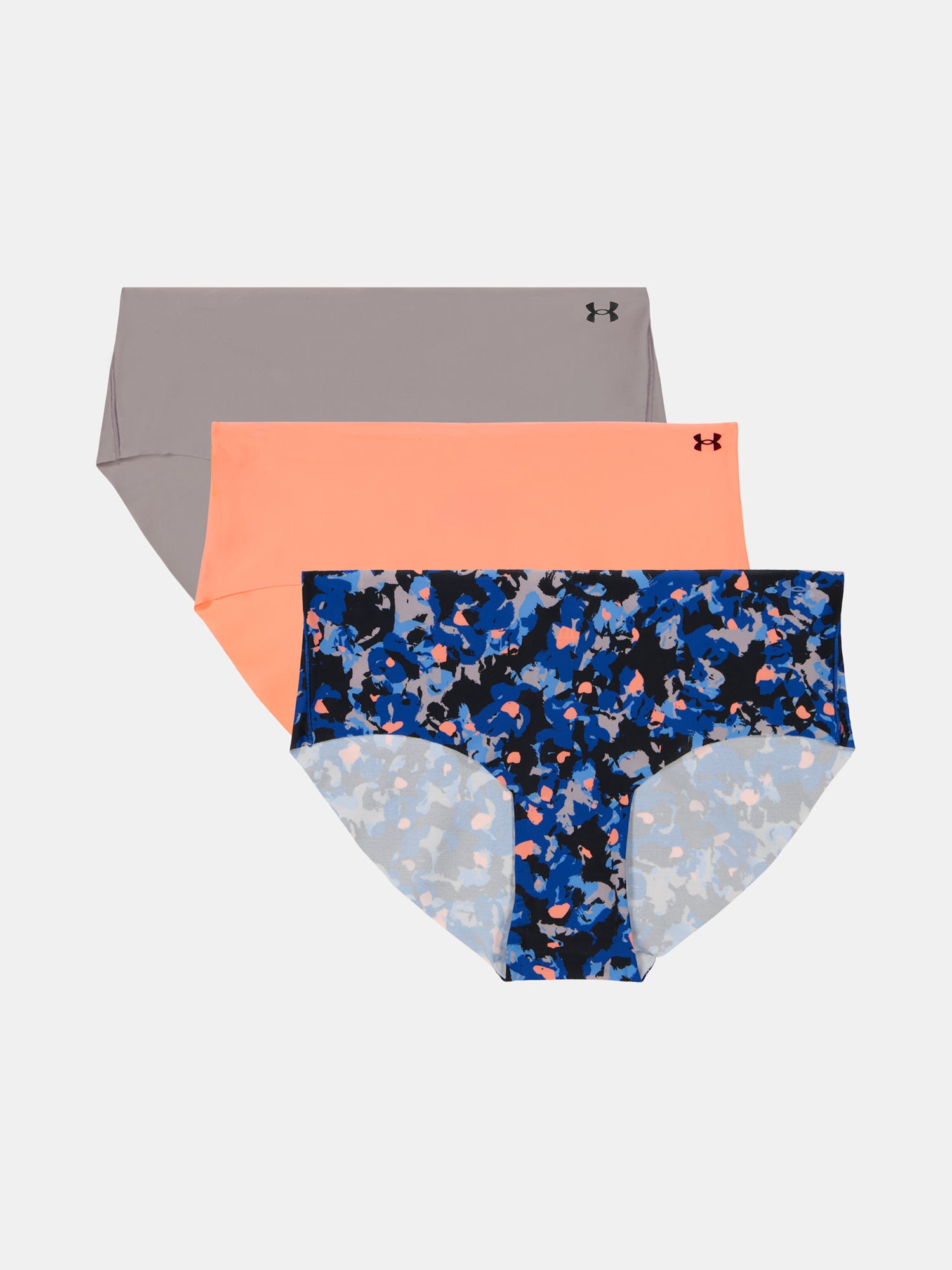 Under Armour Nõi alsónadrág UA Pure Stretch NS Nov HIP (3db) Fehérnemű