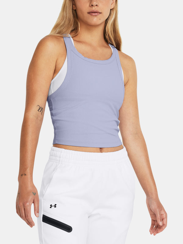 Under Armour Nõi trikó Meridian Rib Crop Tank Atléta