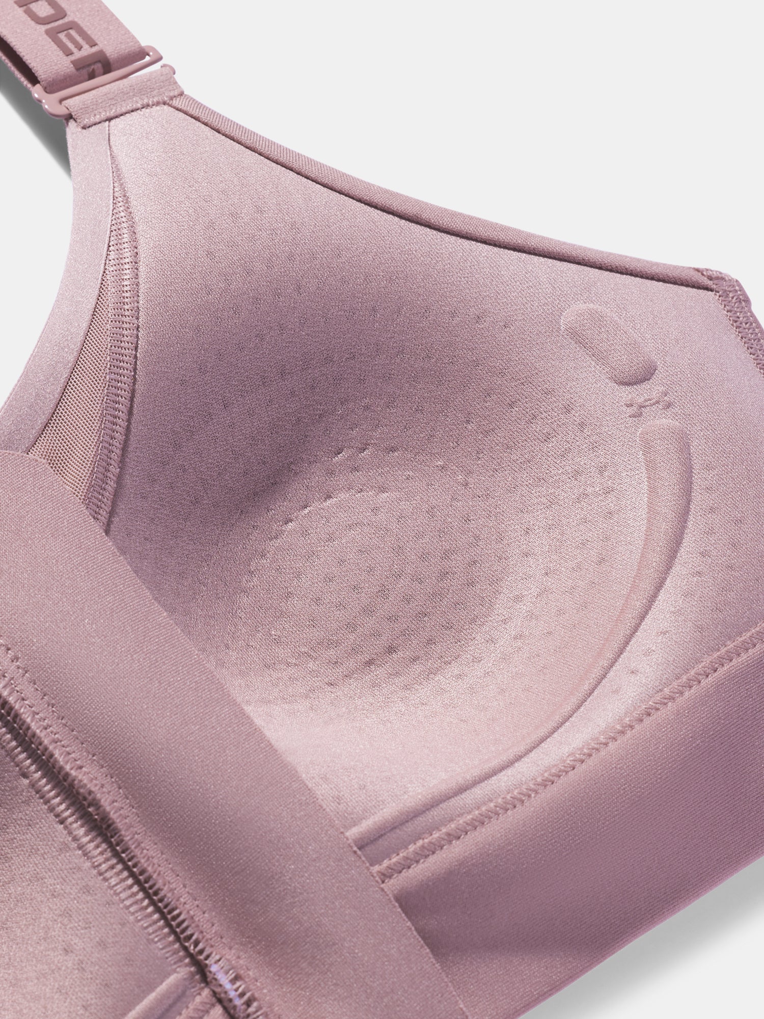 Nõi melltartó Under Armour UA Infinity High Zip 2.0 Bra-PNK