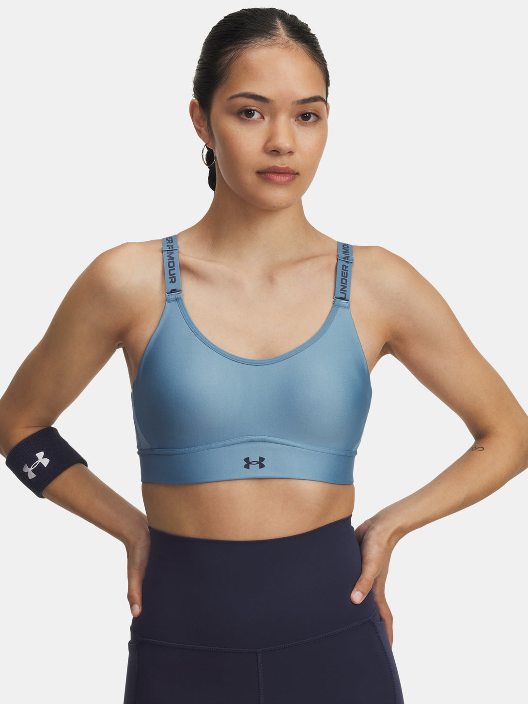 Under Armour Nõi melltartó UA Infinity Mid 2.0 Bra-BLU Sportmelltartó