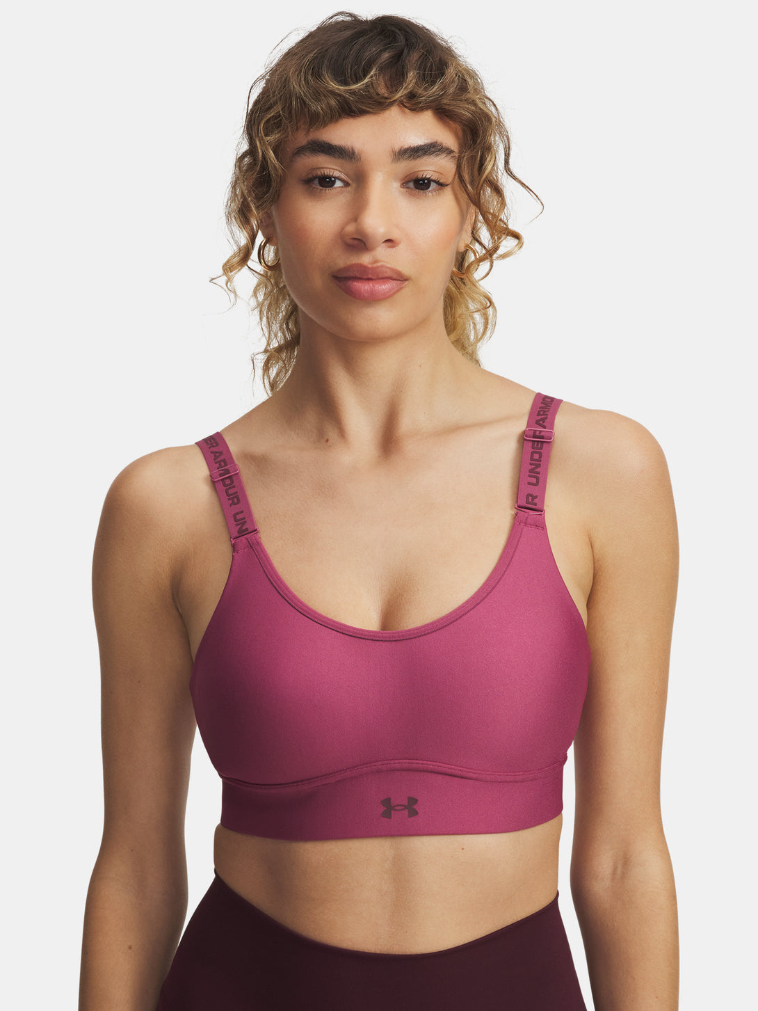 Under Armour Nõi melltartó UA Infinity Mid 2.0 Bra-RED Sportmelltartó