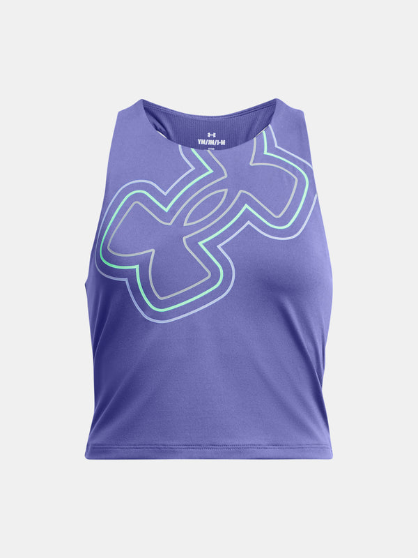 Under Armour Lány Motion Branded Crop Tank trikó Atléta