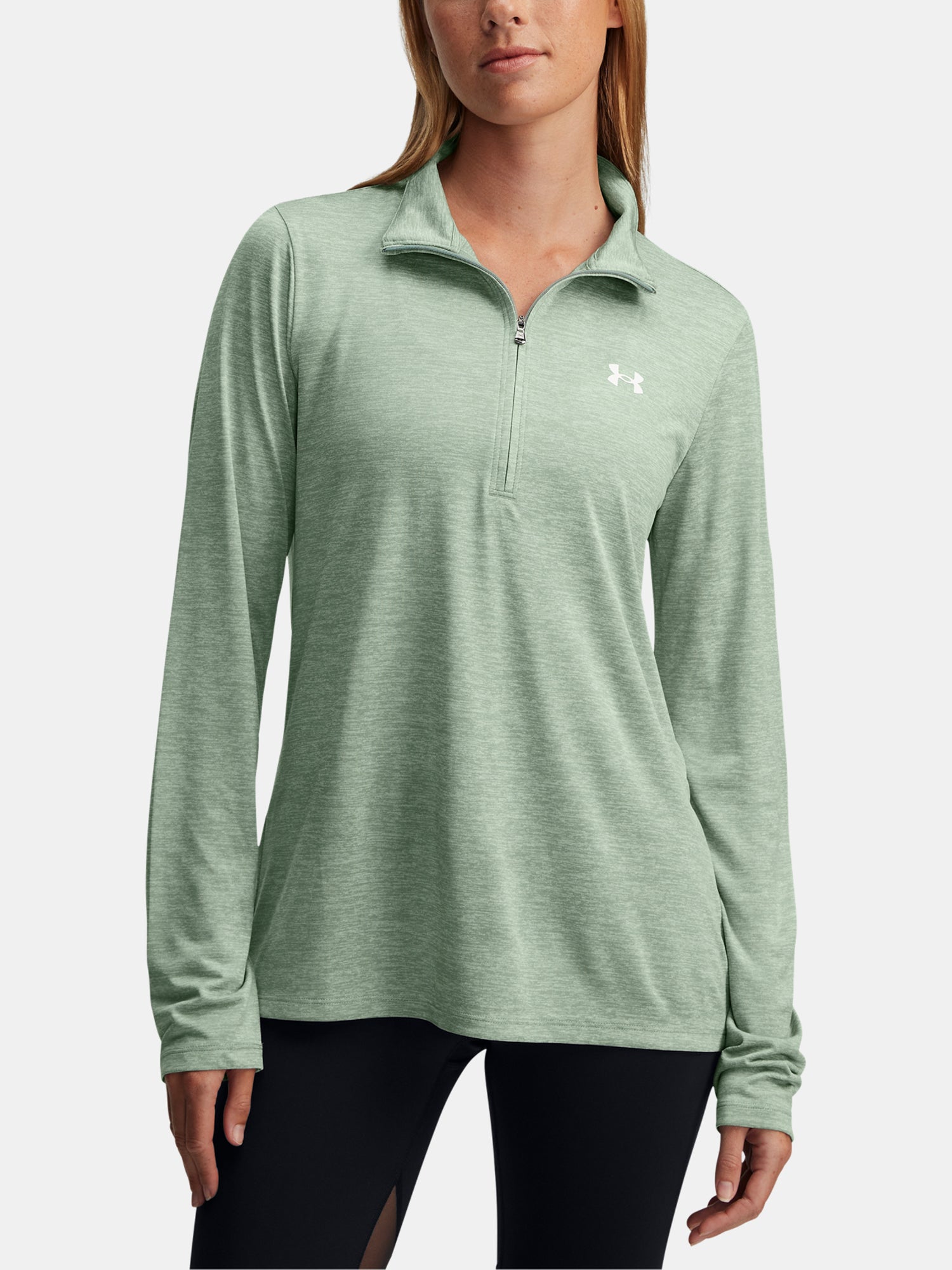 Under Armour Nõi Tech 1/2 Zip- Twist pulóver Kapucnis pulóver 