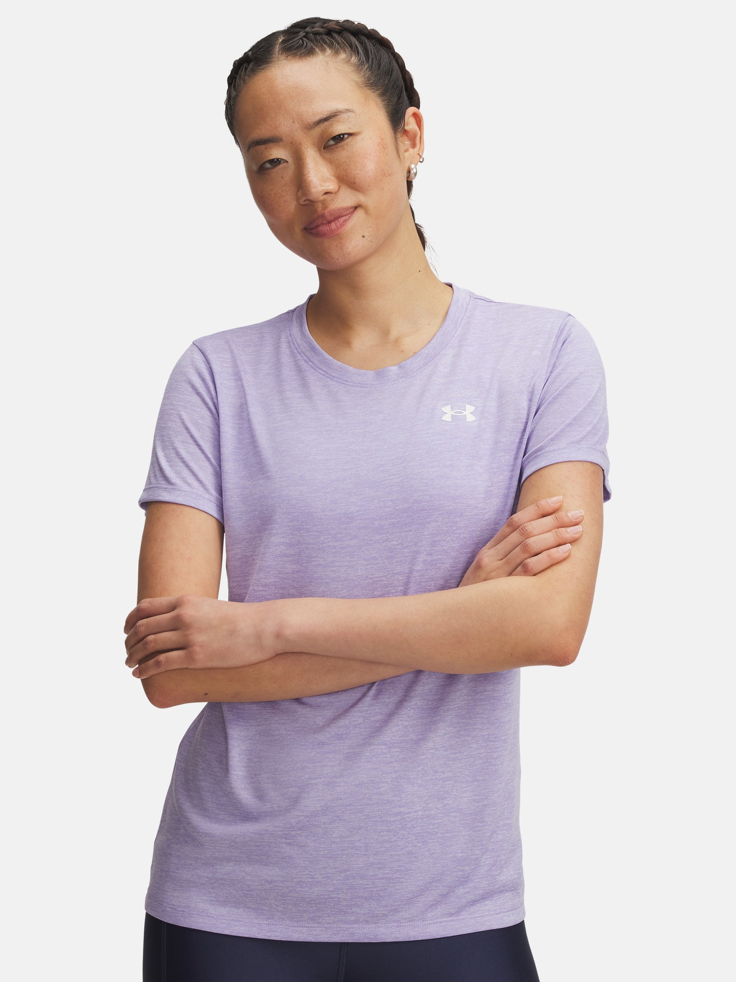 Under Armour Nõi Tech SSC-Twist-PPL póló Póló lila