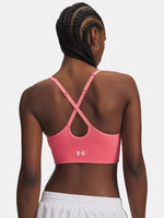 Dámská podprsenka Under Armour Vanish Seamless Low Bra-PNK