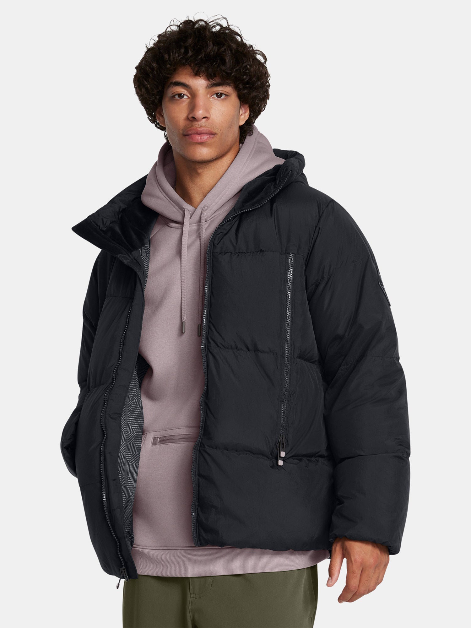 Férfi kabát Under Armour LIMITLESS DOWN JACKET-BLK