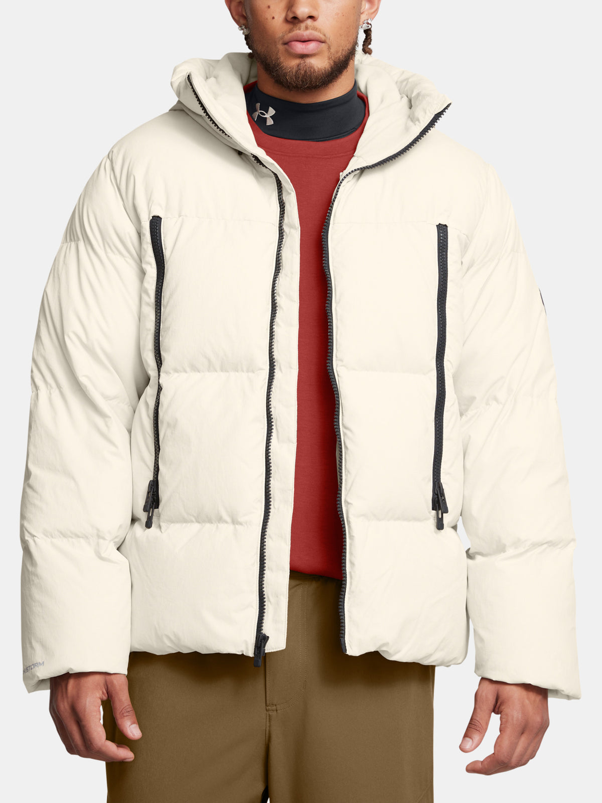 Férfi kabát Under Armour LIMITLESS DOWN JACKET-WHT