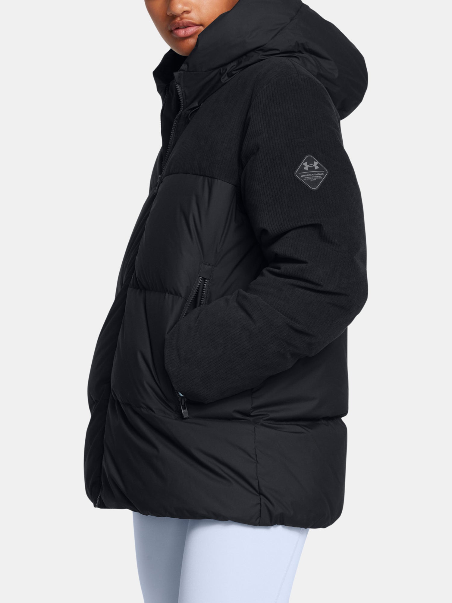 Under Armour Nõi kabát LIMITLESS DOWN OS PUFF CORD Kabát