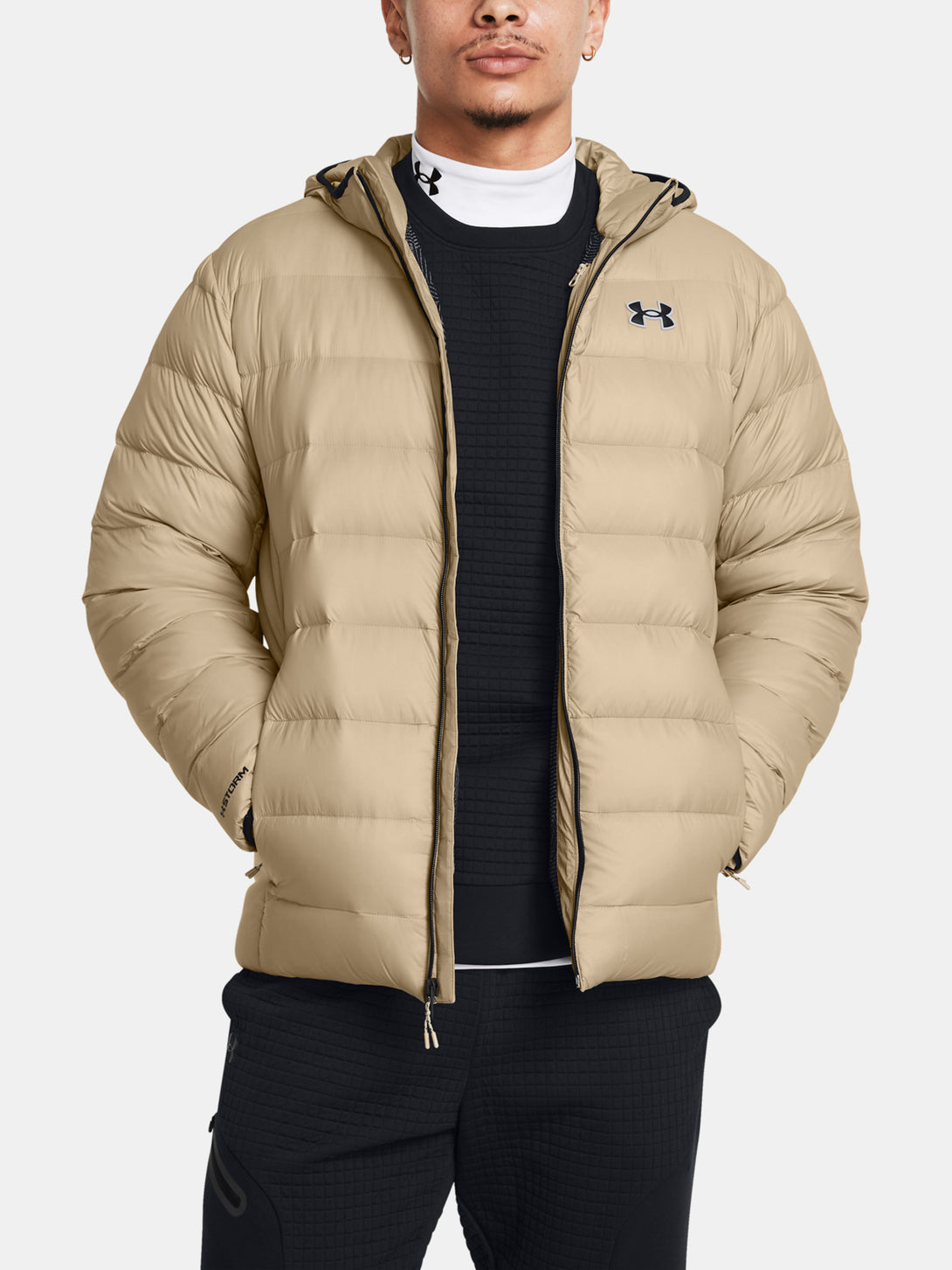 Under Armour Férfi kabát LEGEND DOWN HOODED JACKET-BRN Kabát