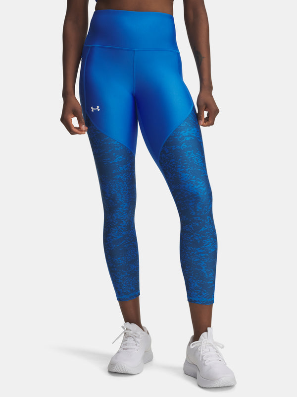 Under Armour Nõi Tech Print Panel Ankle Leg-BLU leggings Leggings