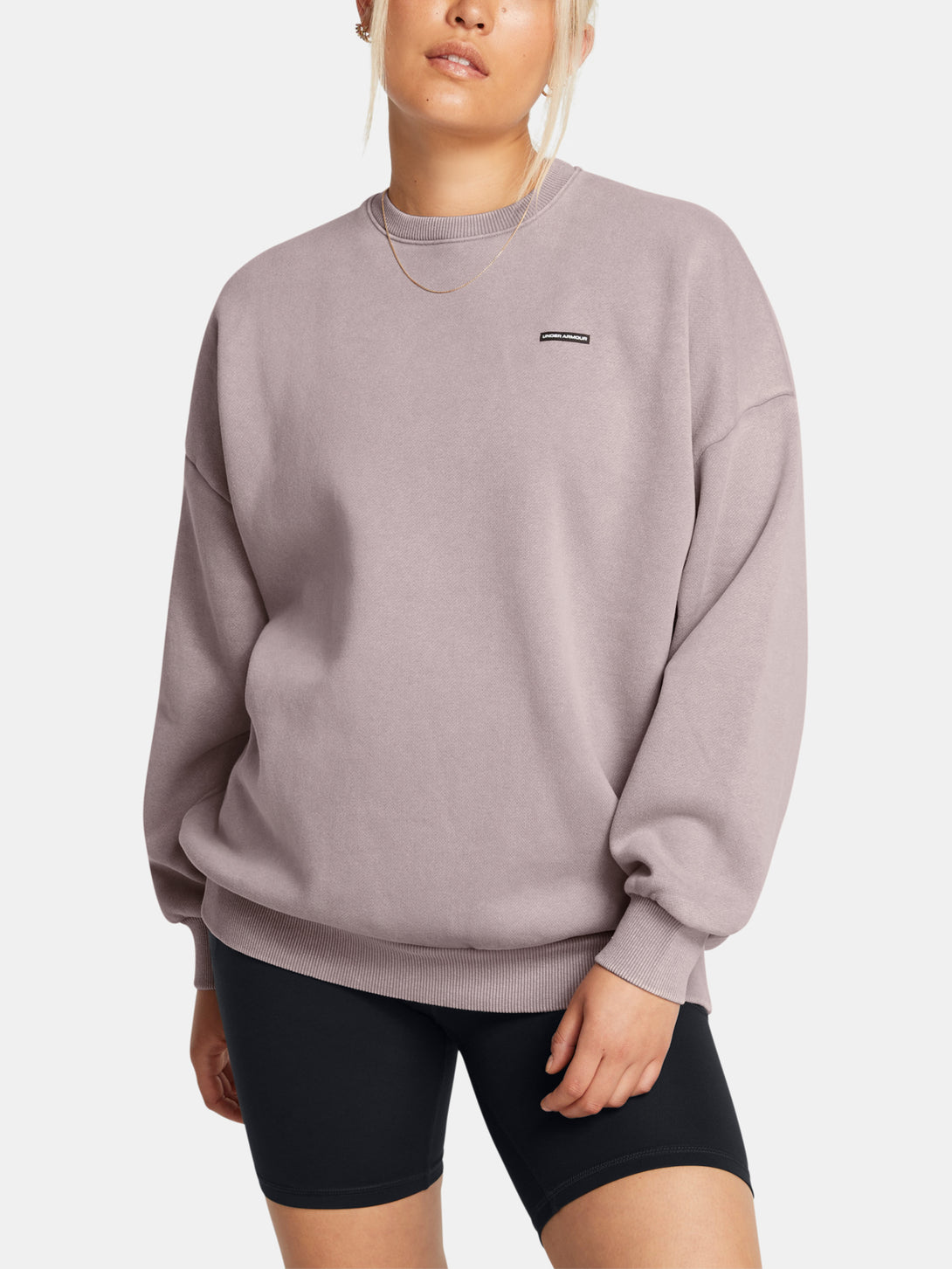 Under Armour Nõi pulóver UA Icon HWT Flc OS Crew-GRY Pulóver