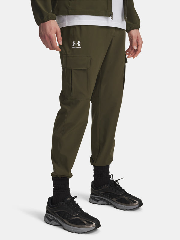 Under Armour Férfi sportnadrág UA Vibe Woven Cargo Pants-GRN Nadrág