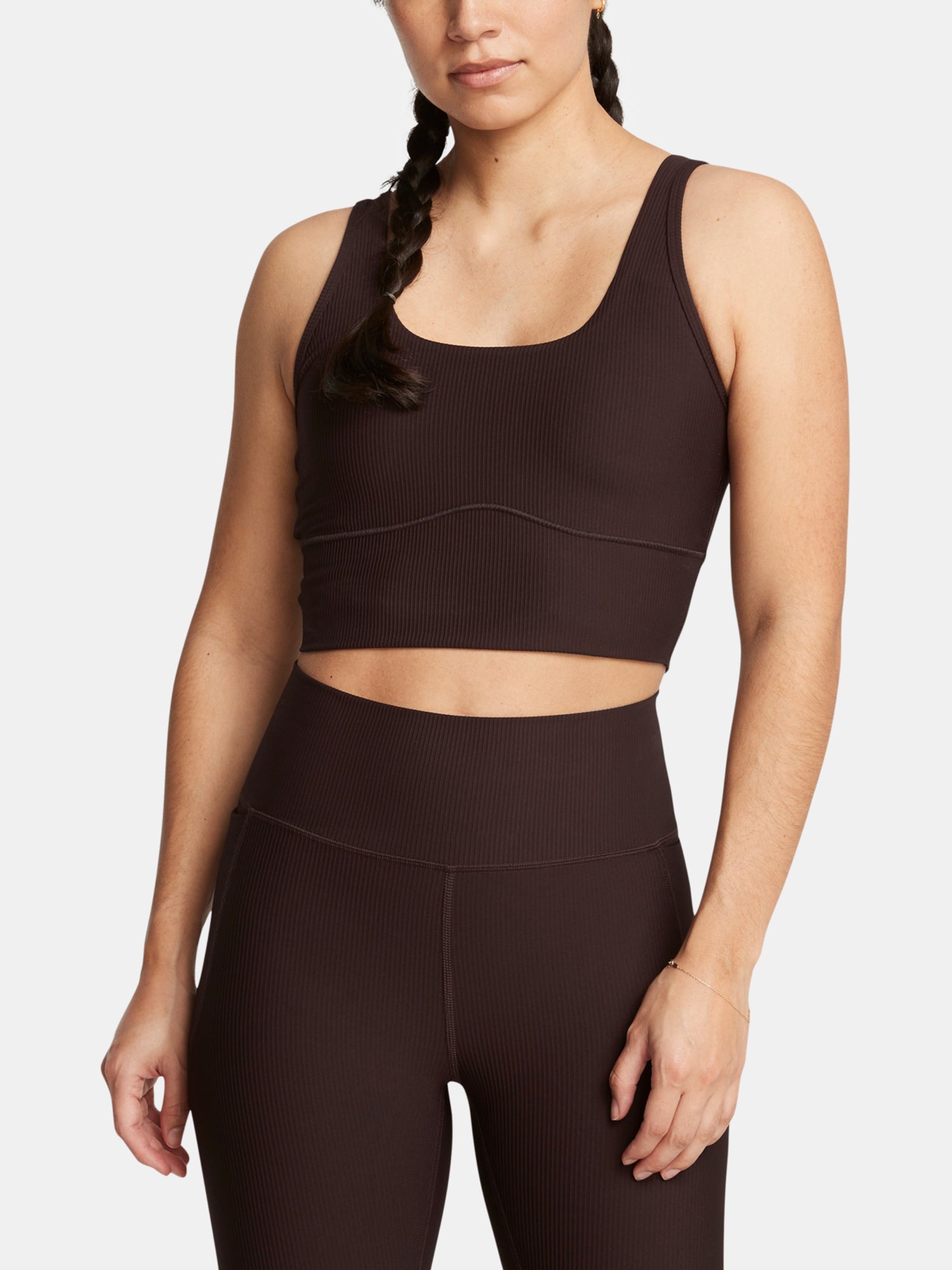 Under Armour Nõi trikó Meridian Rib Crop Tank Atléta