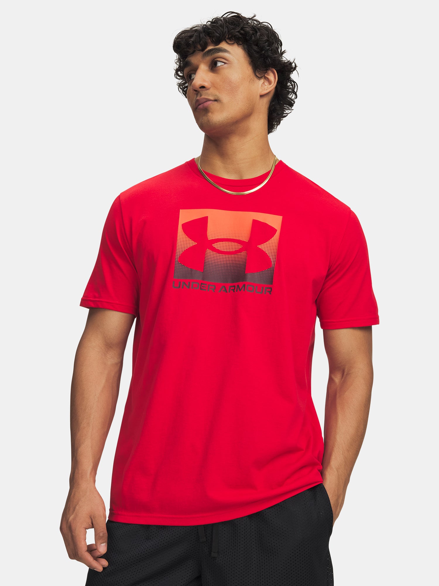 Férfi póló Under Armour UA M BOXED SPORTS UPDATED SS